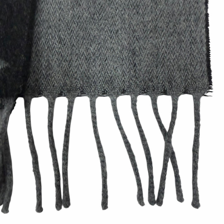 Great LOUIS VUITTON Scarf monogram gradient Noir cashmere mens M71607