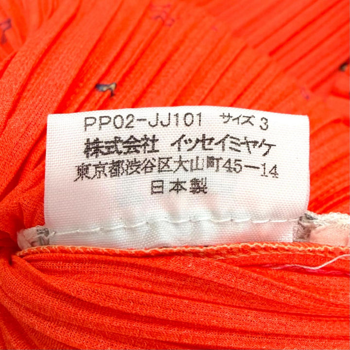 Excellent PLEATS PLEASE 横尾忠則 Long sleeve shirt Space design 3 PP02-JJ101