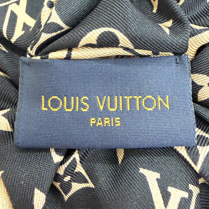Excellent LOUIS VUITTON LV Circle Monogram Scrunchie 2-Piece Set MP3098
