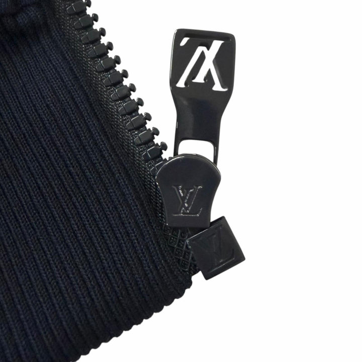 Excellent LOUIS VUITTON hoodie Monogram French Terry Zip Through Hoodie