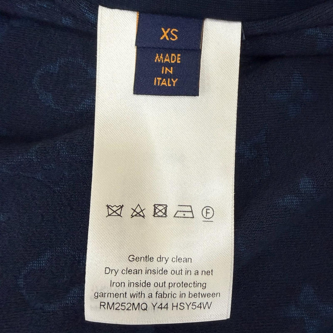 Excellent LOUIS VUITTON hoodie Monogram French Terry Zip Through Hoodie