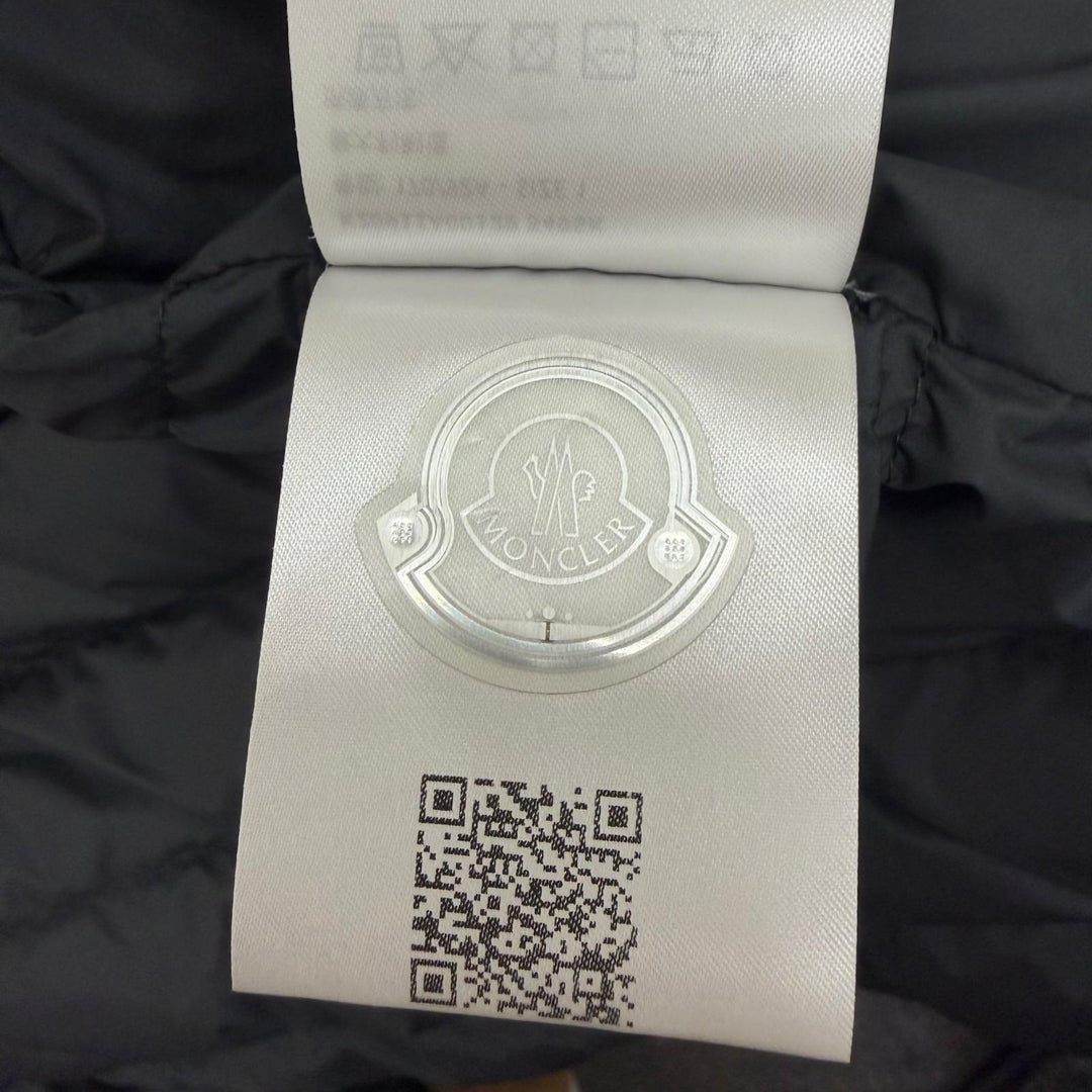 Pristine MONCLER Down jacket ARNEB GIUBBOTTO Charcoal gray