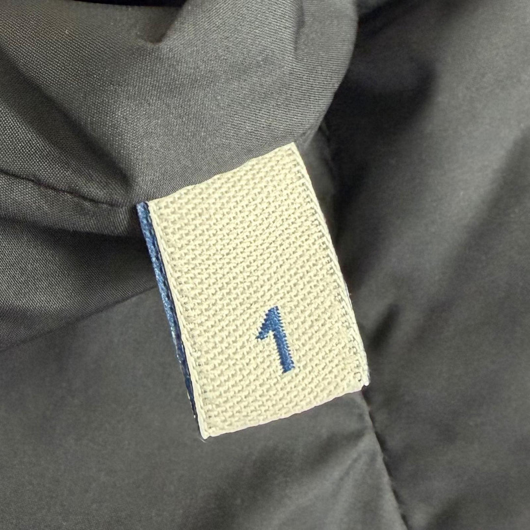Pristine MONCLER Down jacket ARNEB GIUBBOTTO Charcoal gray