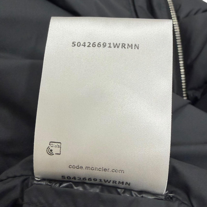 Pristine MONCLER Down jacket ARNEB GIUBBOTTO Charcoal gray