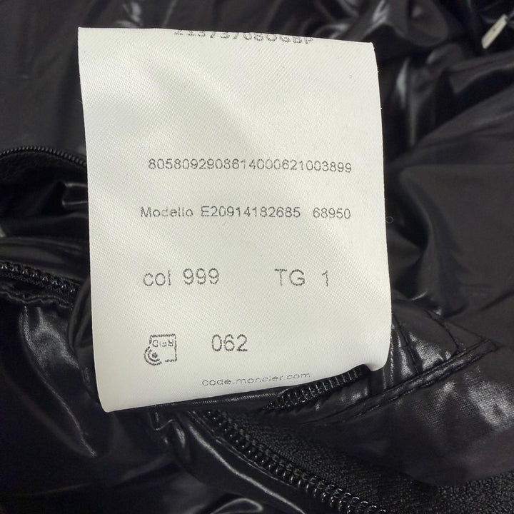 Excellent MONCLER Down jacket BUREL GIUBBOTTO Embroidered logo