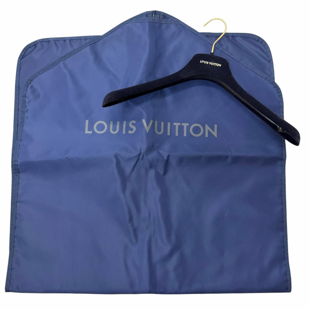 Excellent LOUIS VUITTON Supreme coat reversible beige mens 52