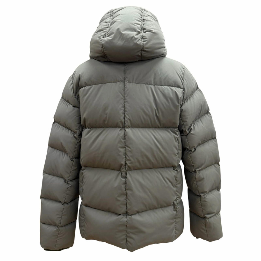 Pristine Pyrenex Down jacket IPARLA Hooded double zip jacket with logo patch L