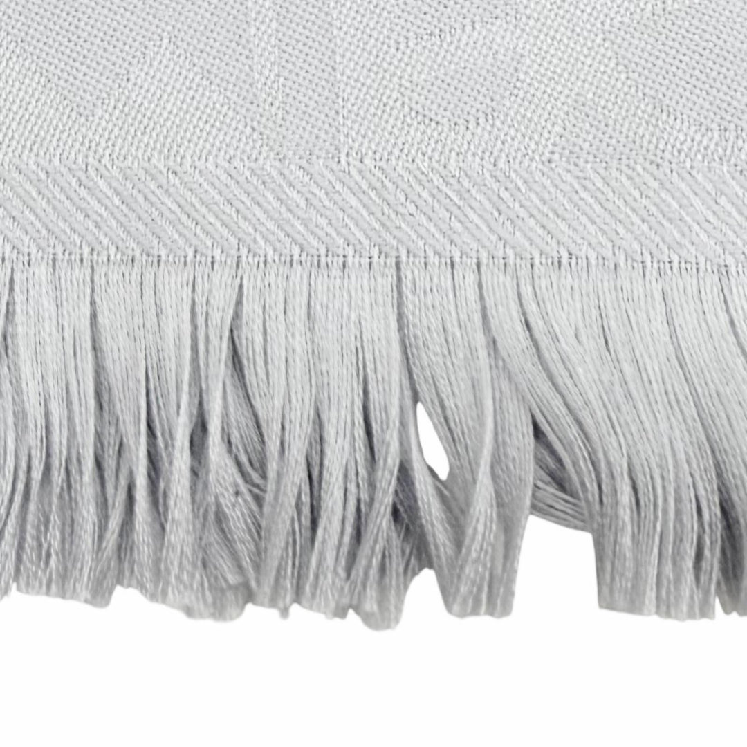 Pristine HERMES shawl New Libris Fringe large scarf muffler cashmere 262494S 57