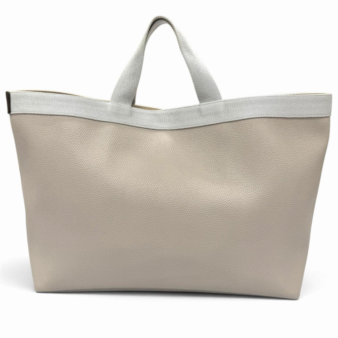 Excellent Herve Chapelier 705 Gold Plated Coated Canvas Square Tote Luxe line