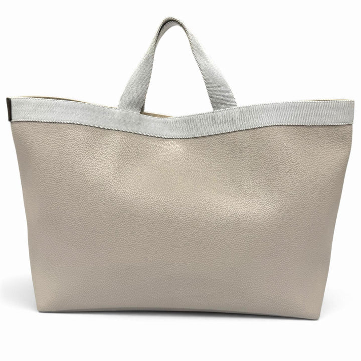 Excellent Herve Chapelier 705 Gold Plated Coated Canvas Square Tote Luxe line