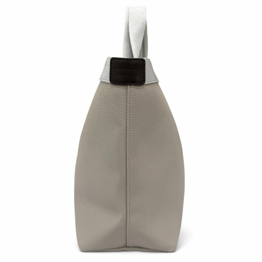 Excellent Herve Chapelier 705 Gold Plated Coated Canvas Square Tote Luxe line