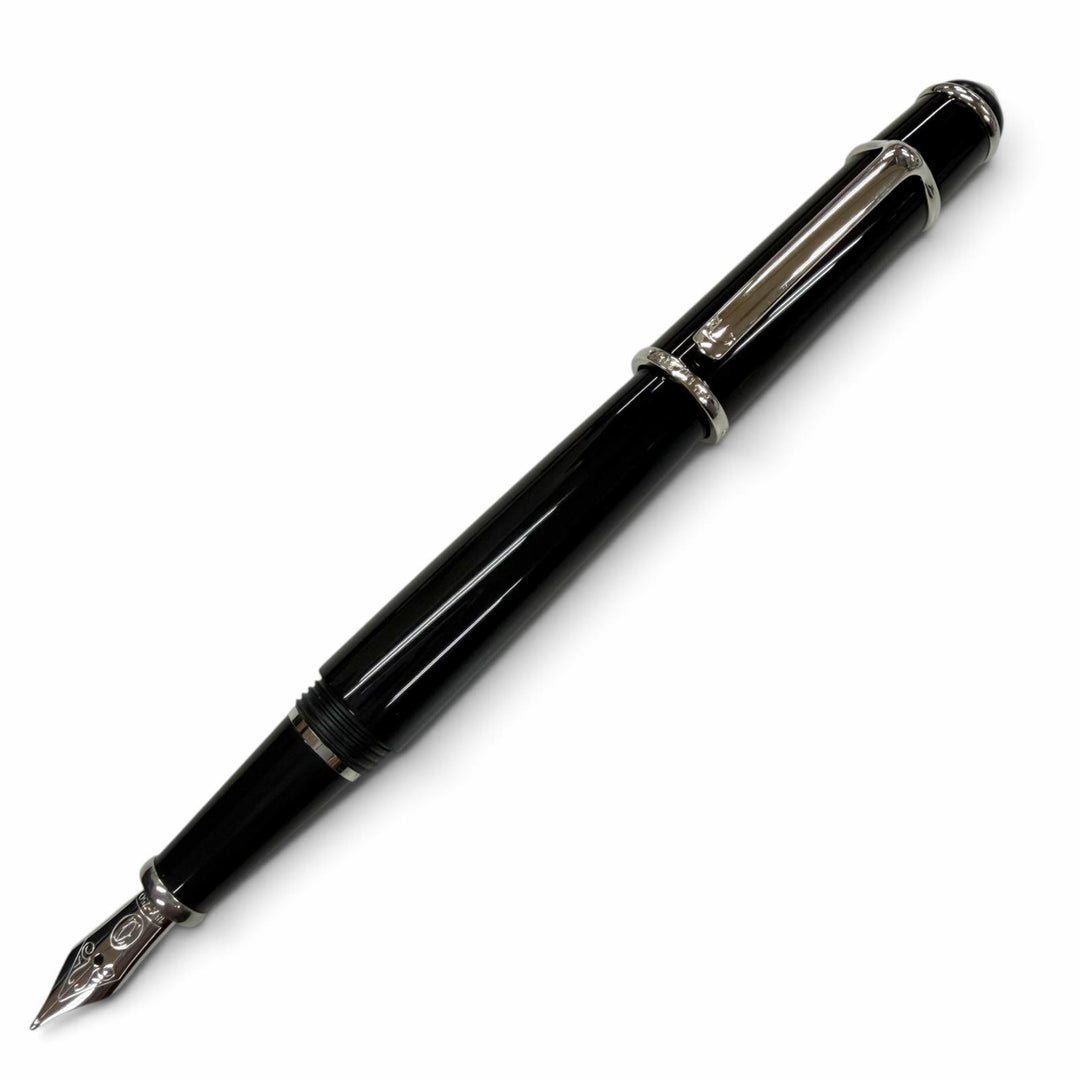 Pristine Cartier fountain pen Diaboro de Cartier black 18K mens