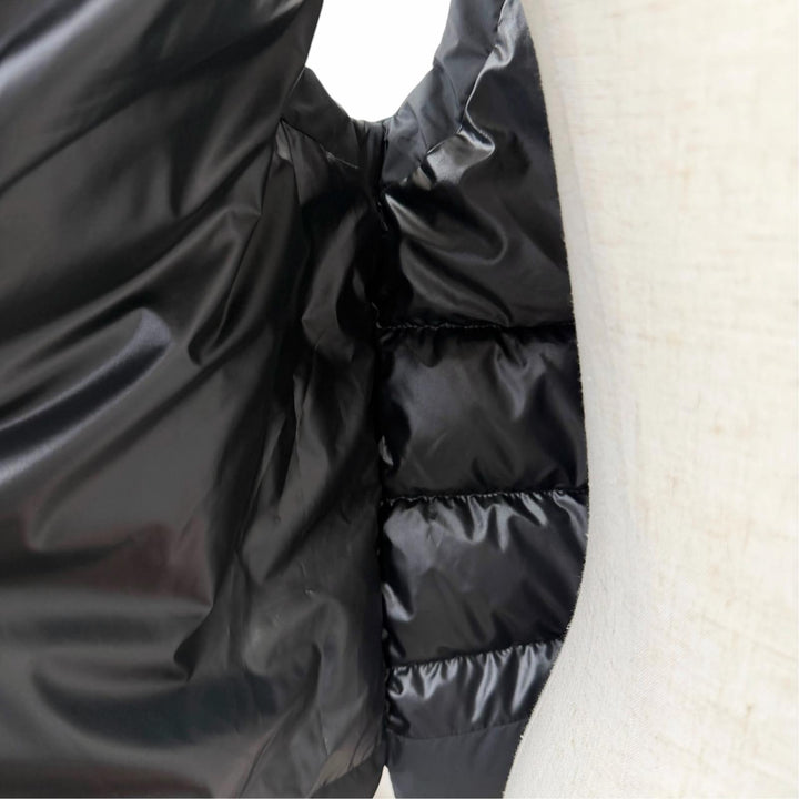 Excellent MONCLER Down vest CARDAMINE GILET hood logo black