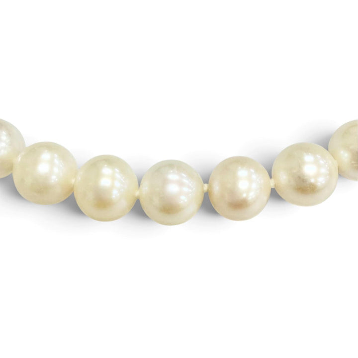 Excellent Bijou de M Necklace Madame Pearl Necklace White system Pearl Women