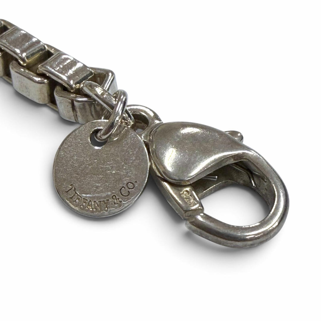 Great TIFFANY&Co. bracelet Venetian Chain Silver 925 mens