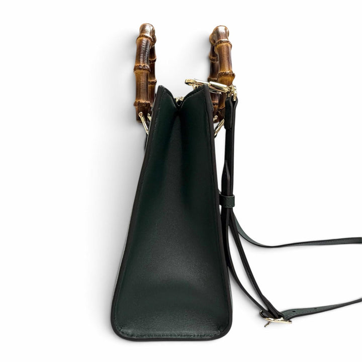 Excellent GUCCI Shoulder Bag Diana Medium Tote Bag Bamboo 2WAY handbag 853226