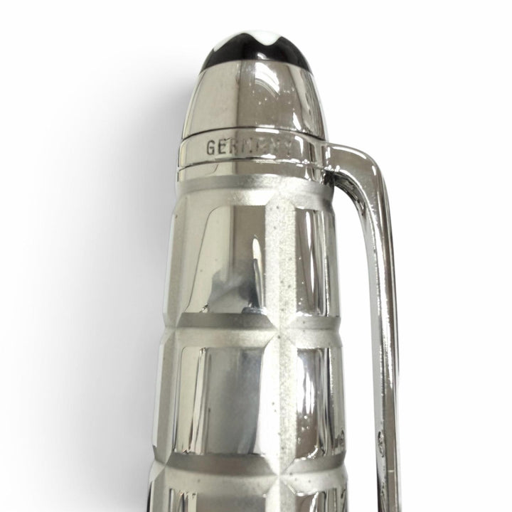 Great MONTBLANC fountain pen Meisterstück Solitaire Platinum