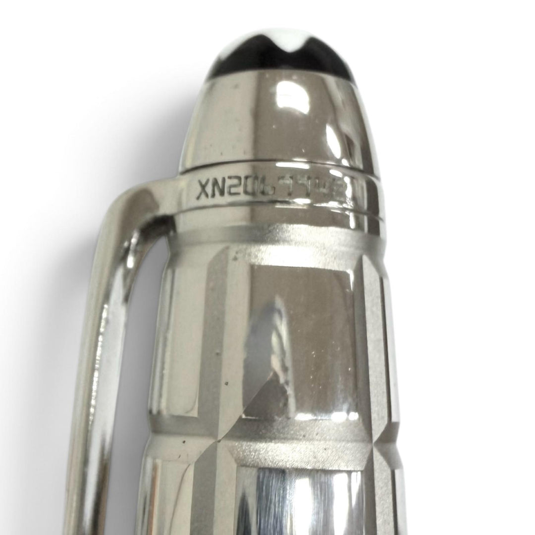 Great MONTBLANC fountain pen Meisterstück Solitaire Platinum