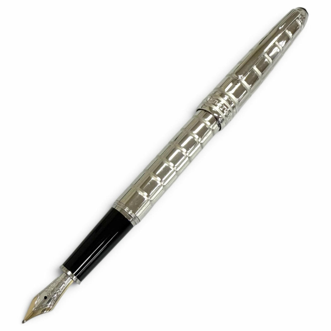 Great MONTBLANC fountain pen Meisterstück Solitaire Platinum