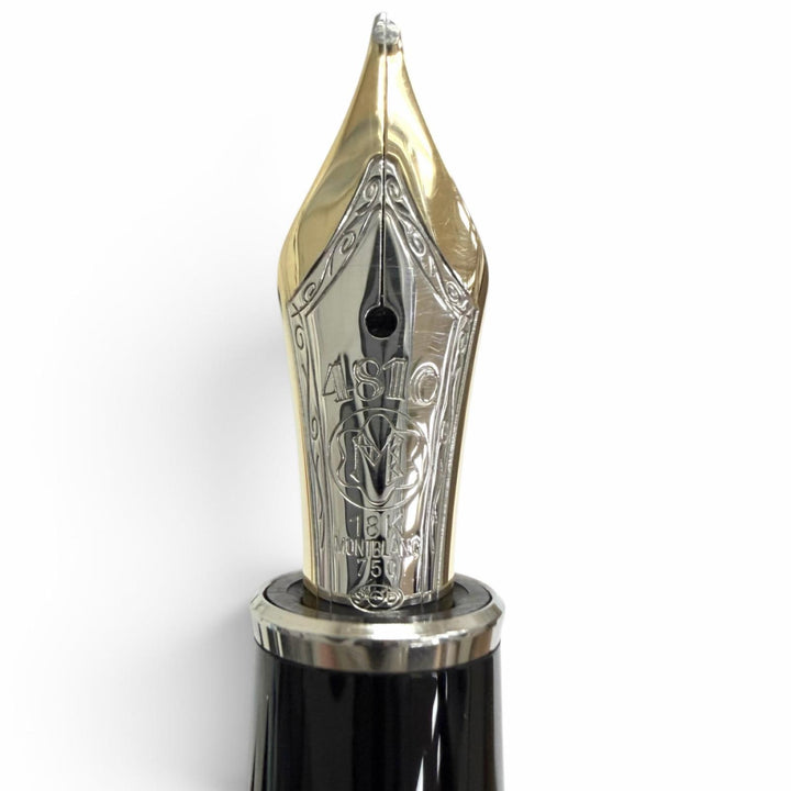 Great MONTBLANC fountain pen Meisterstück Solitaire Platinum