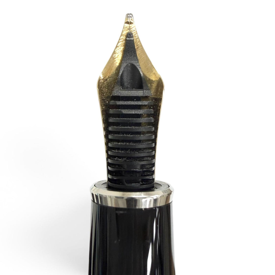 Great MONTBLANC fountain pen Meisterstück Solitaire Platinum