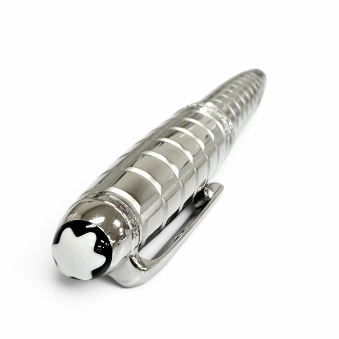 Great MONTBLANC fountain pen Meisterstück Solitaire Platinum