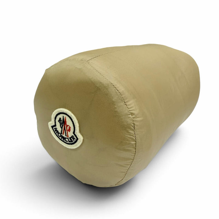 Pristine MONCLER Down jacket LANS includes pocketable storage bag, beige 1