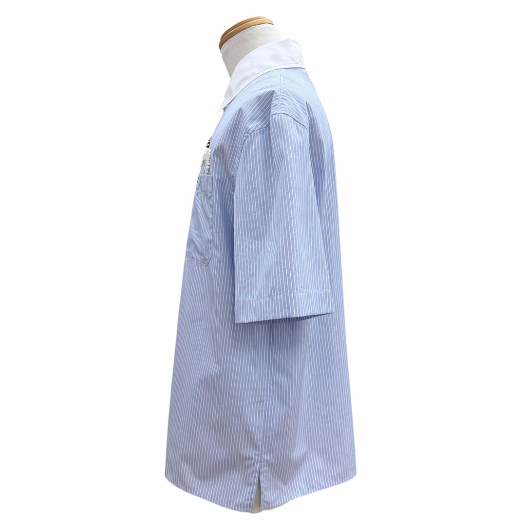 Excellent Dior HOMME Short sleeve shirt Flower Bee Cotton Poplin 39 693C532A3079
