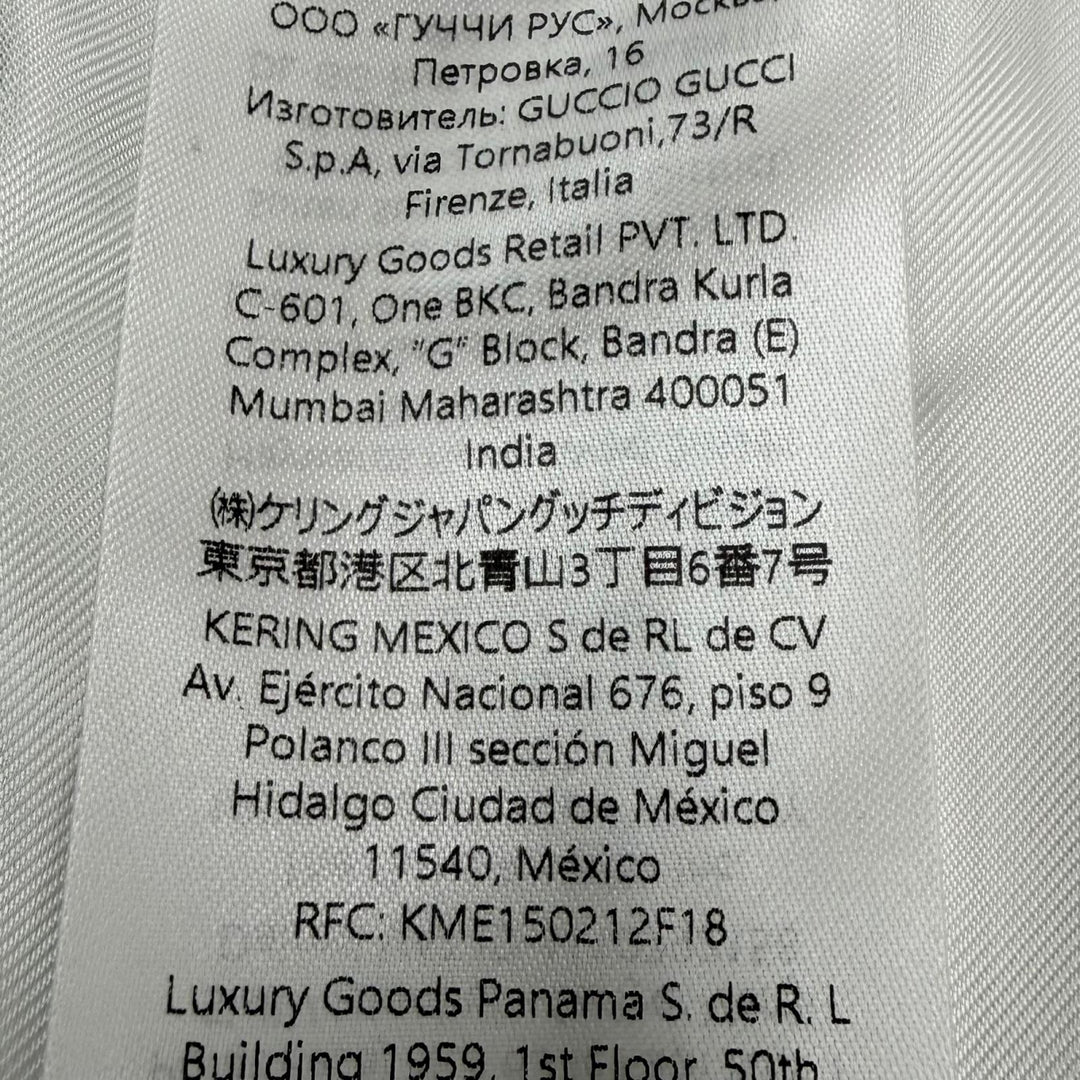 Excellent GUCCI YUKO HIGUCHI Shorts GG pattern silk twill Light green 48 864050