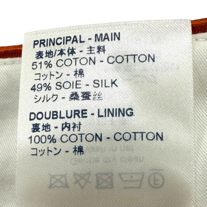 Pristine LOUIS VUITTON Pants Chain Stripe Pattern with Drawstring Multi IT 42