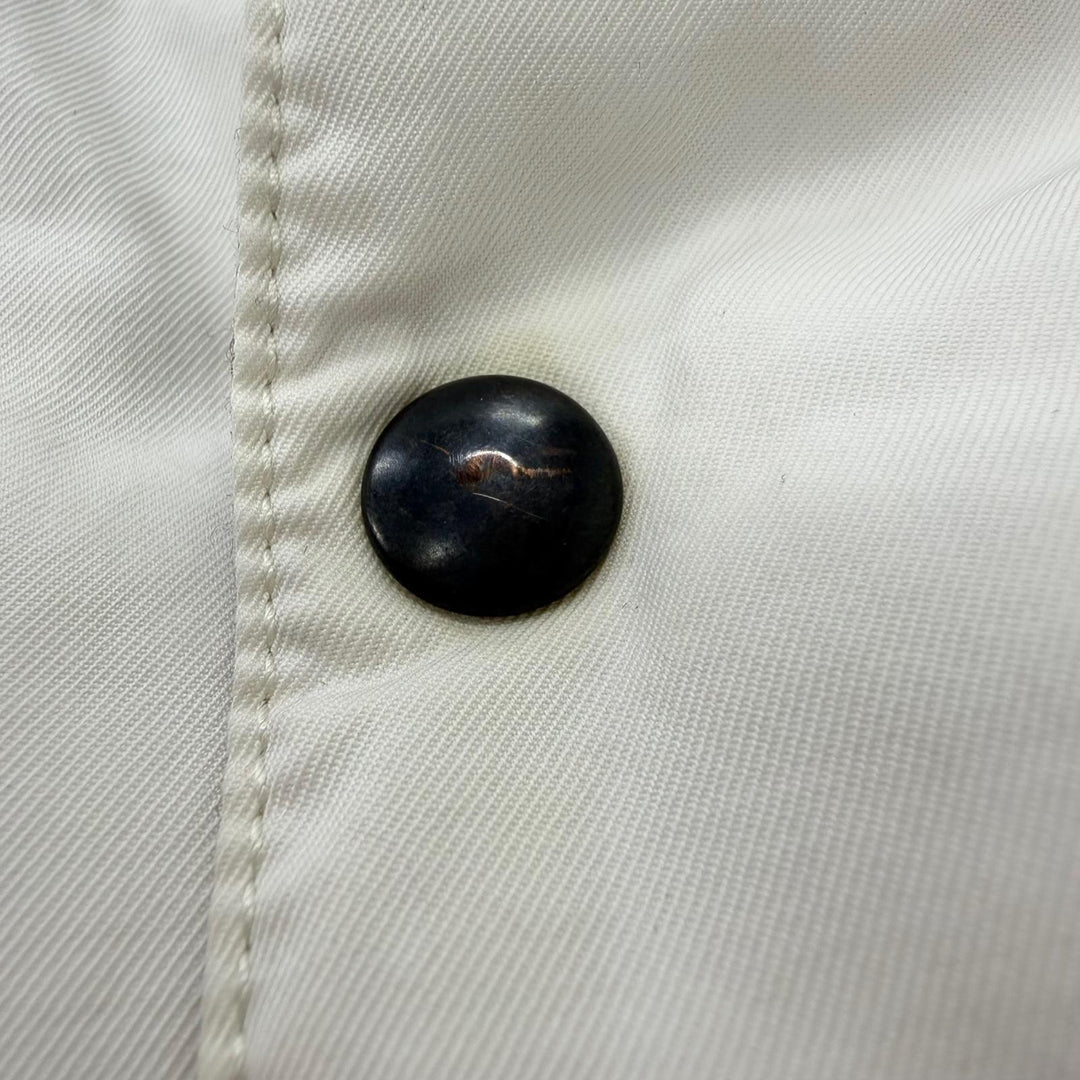 Great Brunello Cucinelli Down vest white wool mens 48