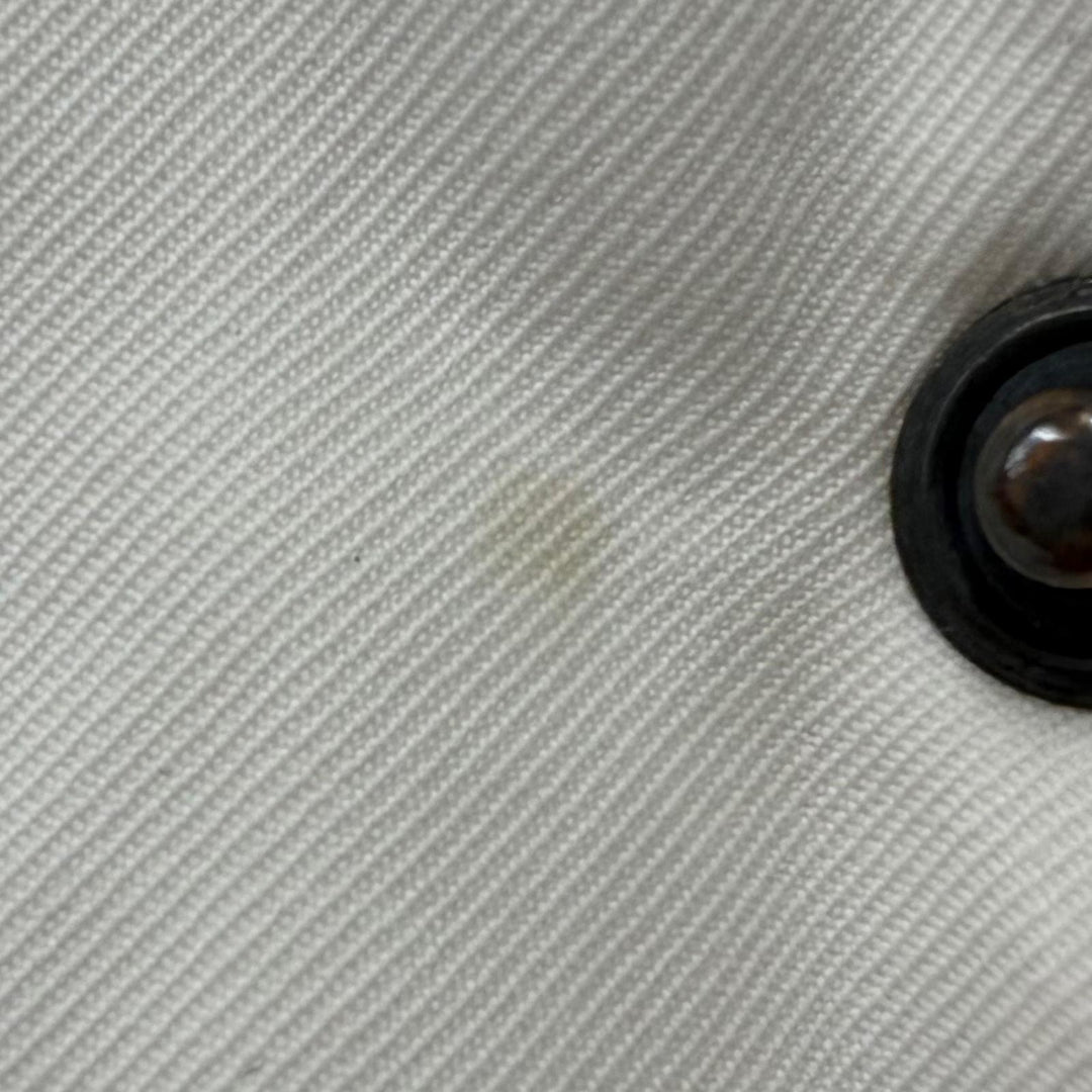 Great Brunello Cucinelli Down vest white wool mens 48