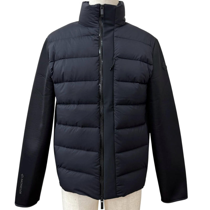 Excellent MONCLER Blouson MAGLIA APERTA Down-Paneled black