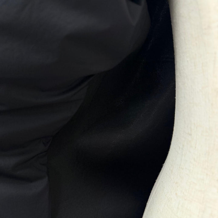 Excellent MONCLER Blouson MAGLIA APERTA Down-Paneled black