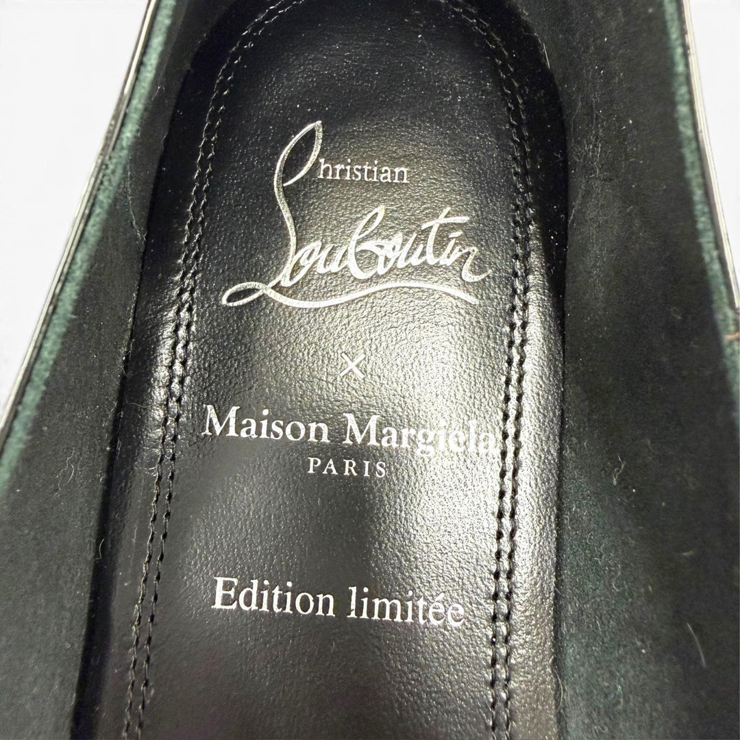 Excellent Christian Louboutin by Maison Margiela pumps MARLOUGIELA FLAT 36.5