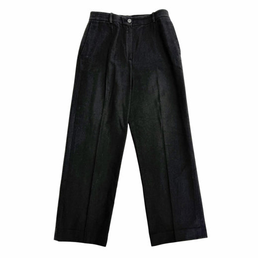 Excellent HERMES Pants Margiela era H logo buttons Center crease cashmere FR 40