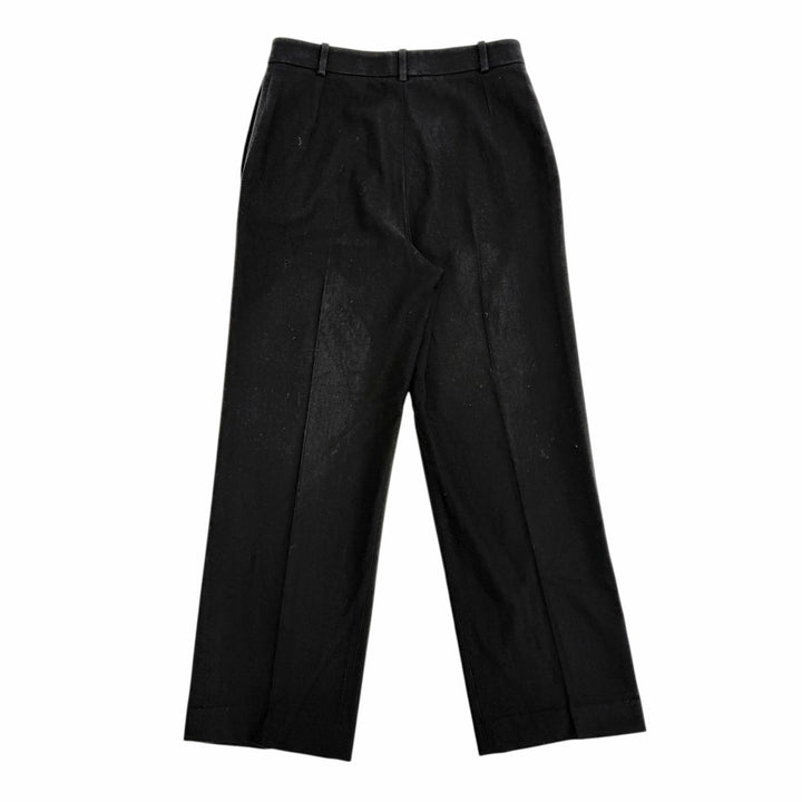 Excellent HERMES Pants Margiela era H logo buttons Center crease cashmere FR 40
