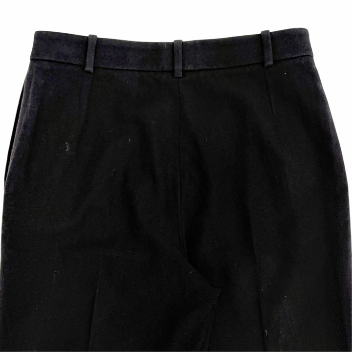 Excellent HERMES Pants Margiela era H logo buttons Center crease cashmere FR 40