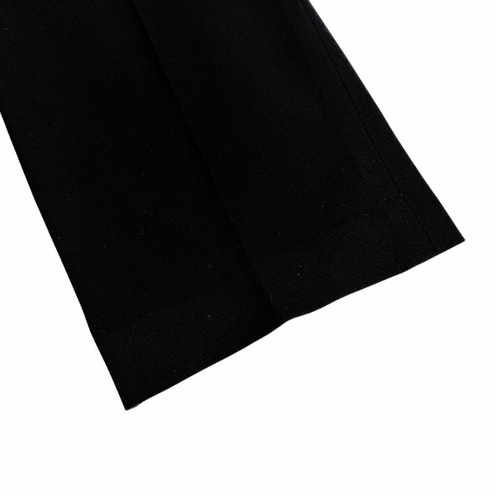 Excellent HERMES Pants Margiela era H logo buttons Center crease cashmere FR 40