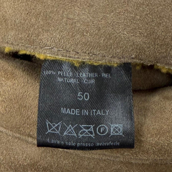 Excellent rvl Mouton coat Single Chester Brown Mouton mens 50