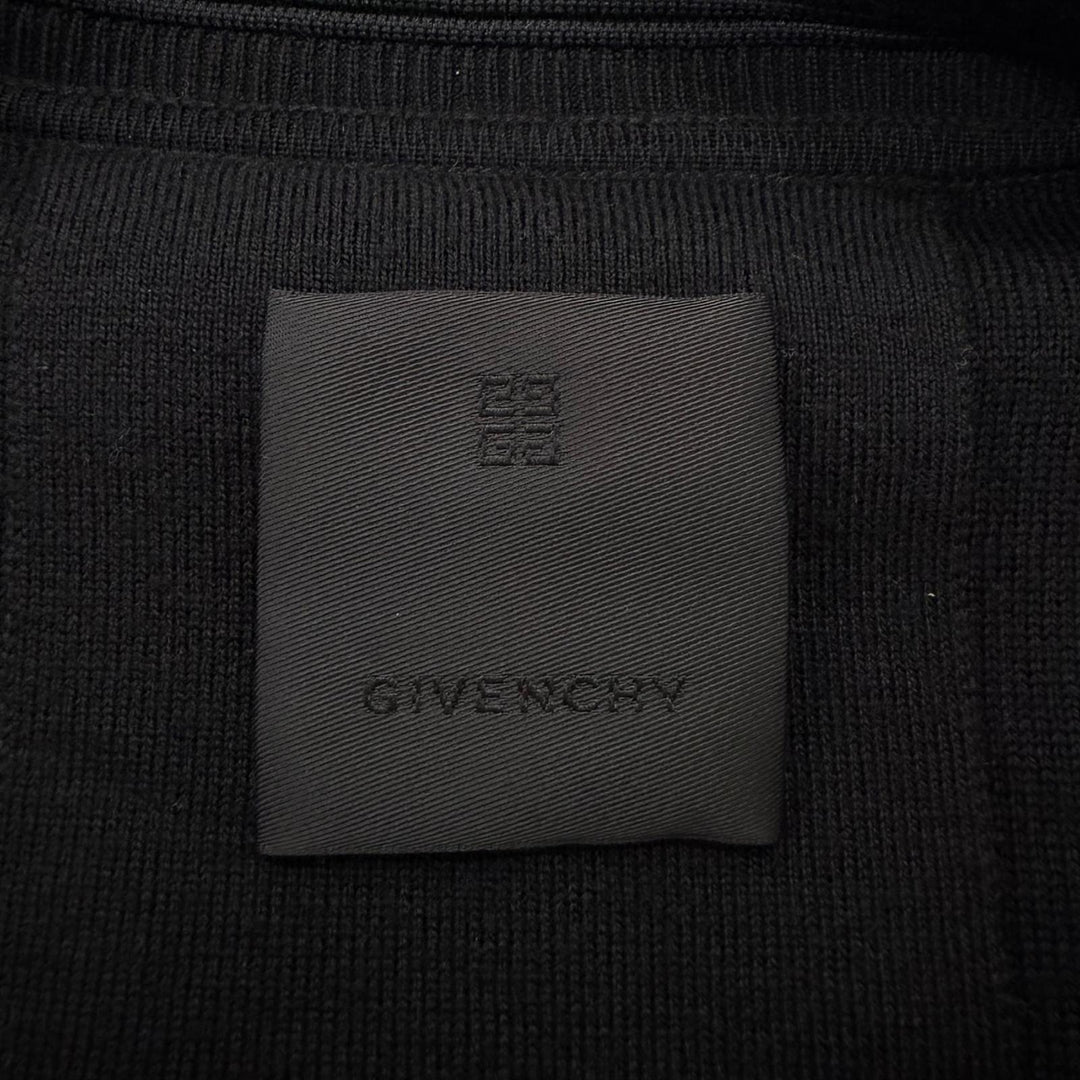 Excellent GIVENCHY Stajan College Logo 4G Varsity Jacket black