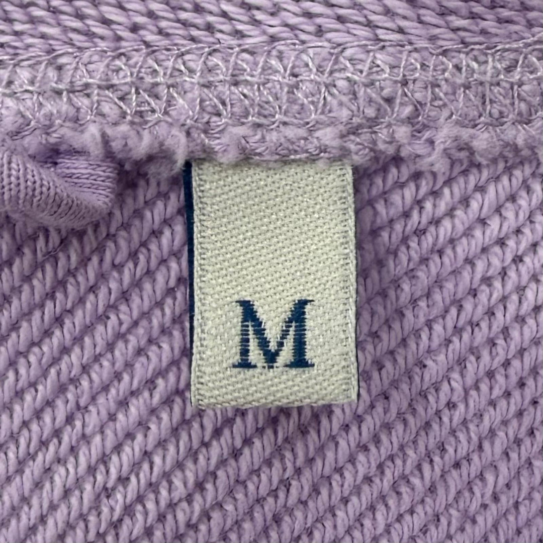 Excellent MONCLER GENIUS 2 1952 sweat Large logo patch purple M H10928G00018