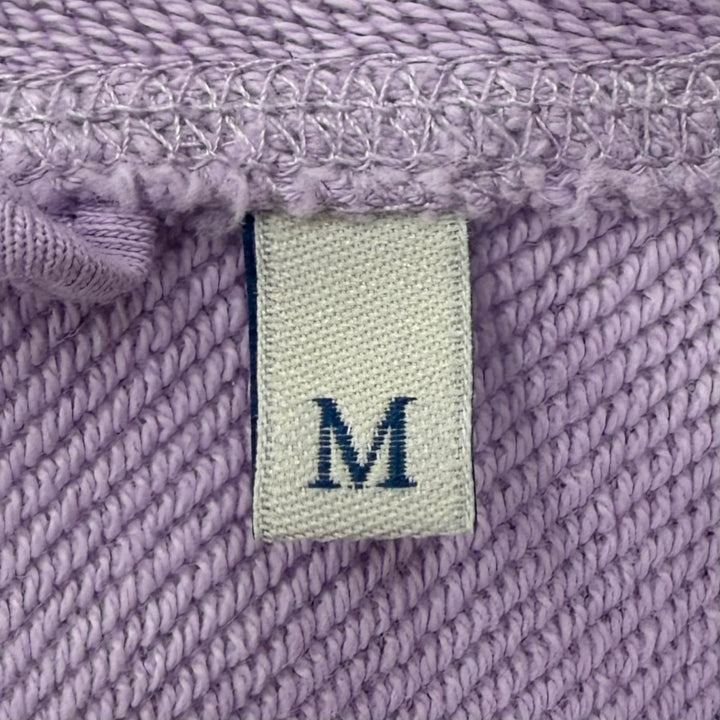 Excellent MONCLER GENIUS 2 1952 sweat Large logo patch purple M H10928G00018