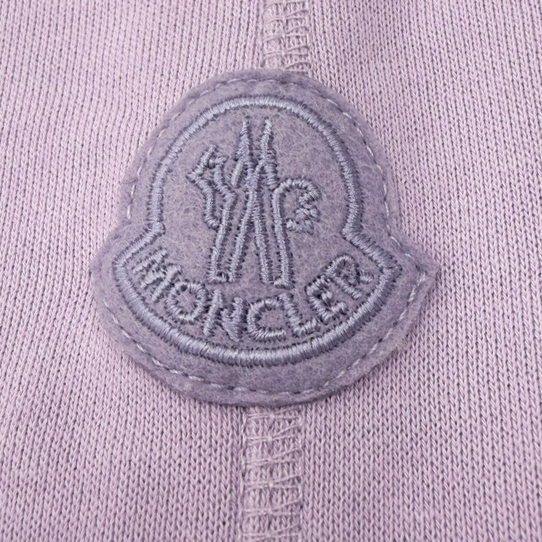 Excellent MONCLER GENIUS 2 1952 sweat Large logo patch purple M H10928G00018