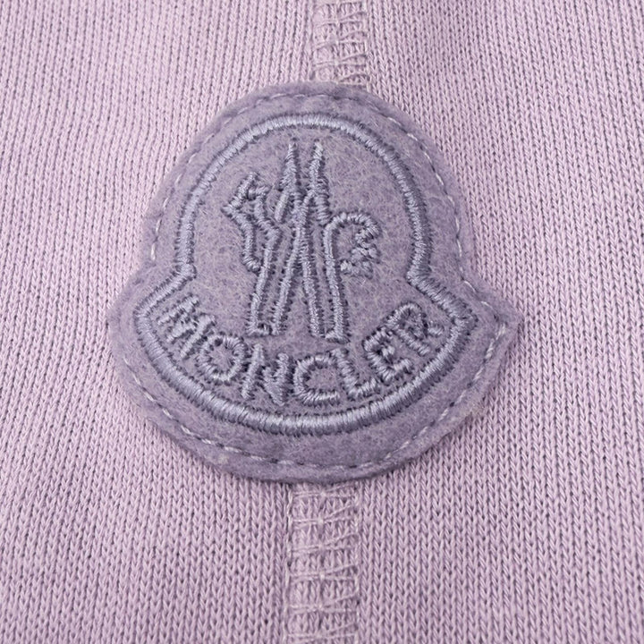Excellent MONCLER GENIUS 2 1952 sweat Large logo patch purple M H10928G00018