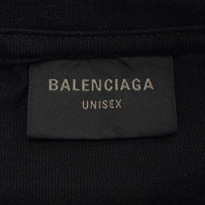 Excellent BALENCIAGA Short sleeve T-shirt Darkwave Tee black mens 1 739028