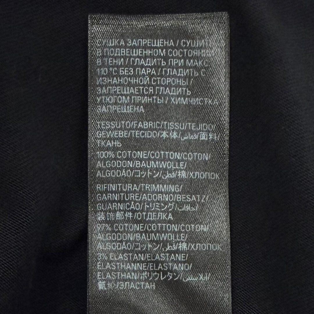 Excellent BALENCIAGA Short sleeve T-shirt Darkwave Tee black mens 1 739028