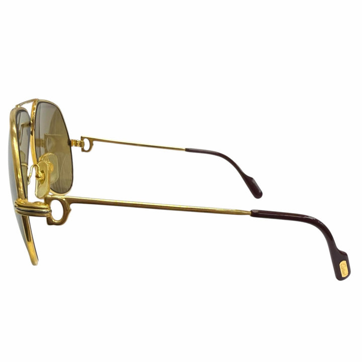 Great Cartier sunglasses Trinity Two-Bridge Teardrop gold mens