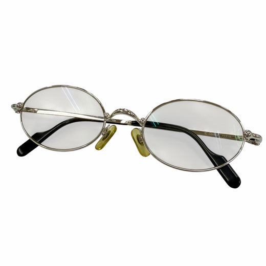 Great Cartier Glasses Trinity Oval Silver mens