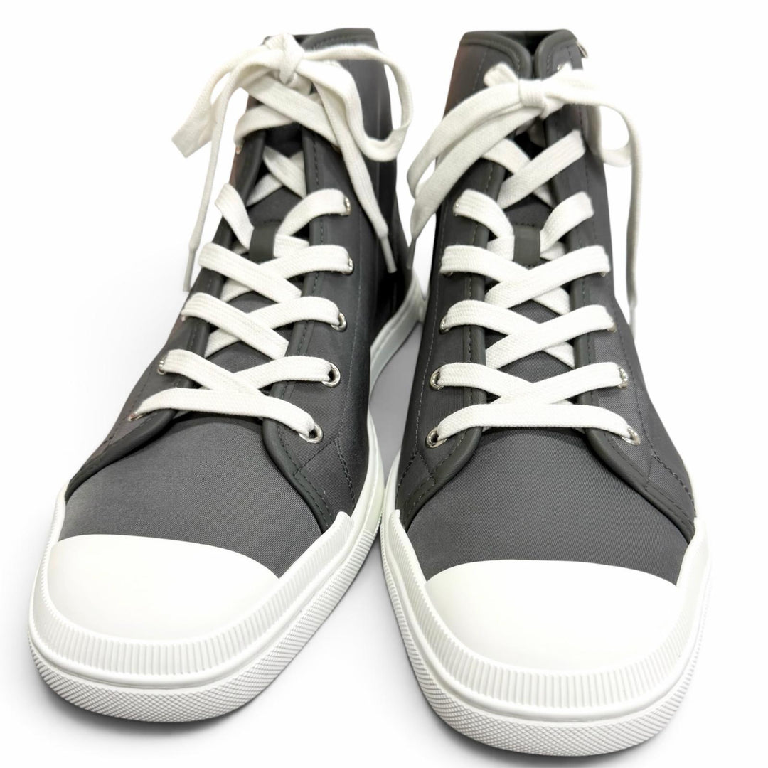Pristine HERMES High cut sneakers Express Charcoal gray mens 41.5